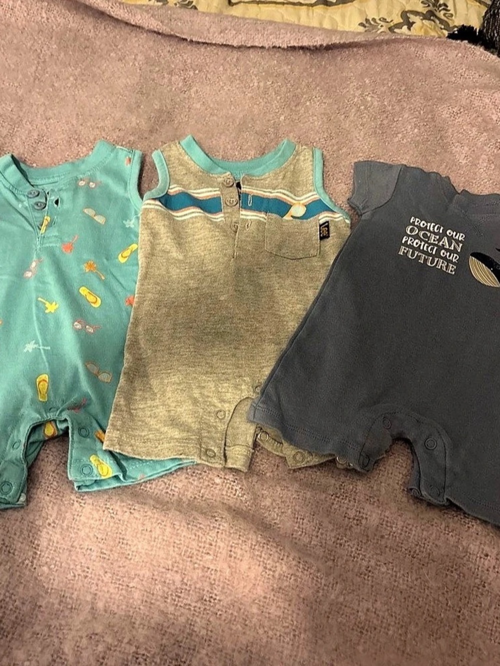 Baby Romper Three-Piece Set